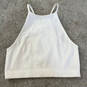 Bozzolo halter crop top